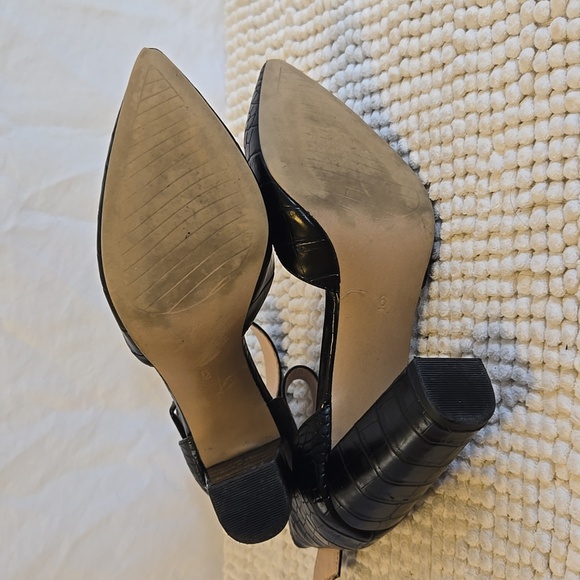 Michael By Michael Shannon Romina Faux Crocadile Pointed Toe Heel size 6 - Picture 6 of 7